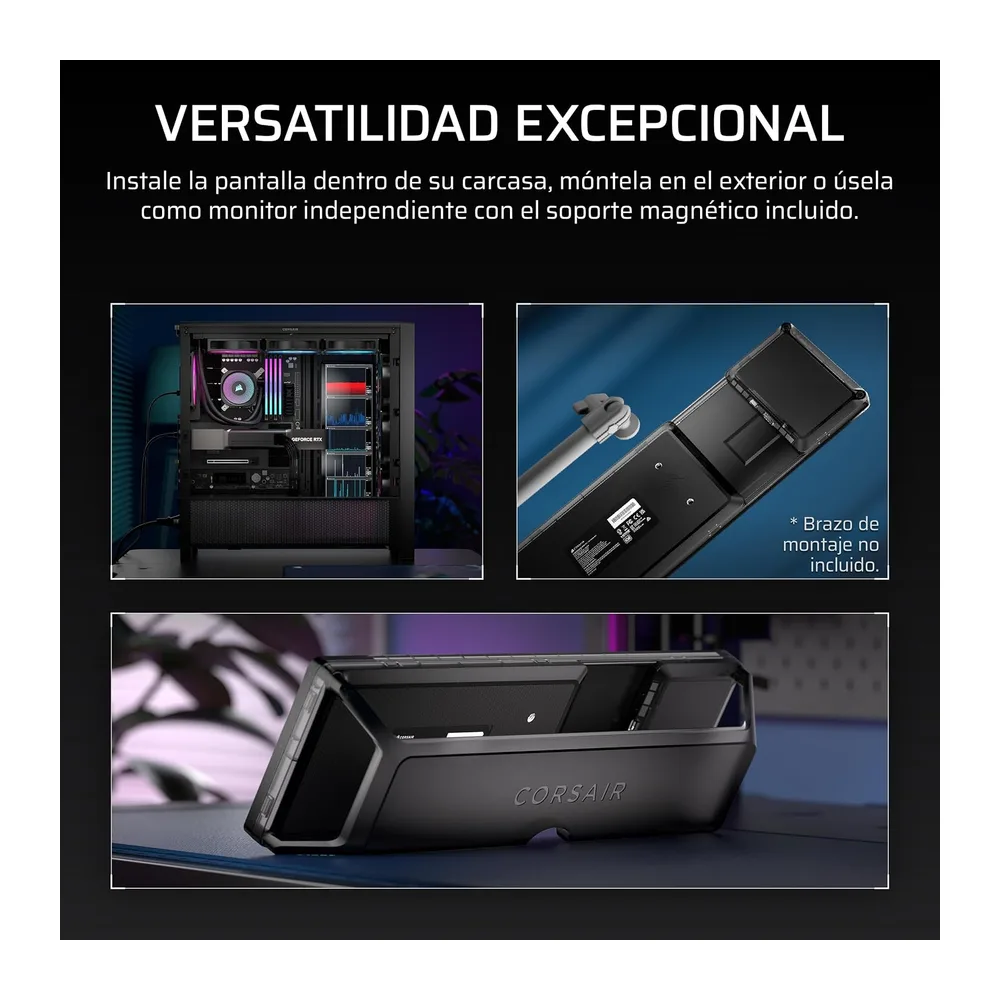 Corsair XENEON Edge 14.5" Pantalla táctil LCD 2K HDMI USB‑C — 6
