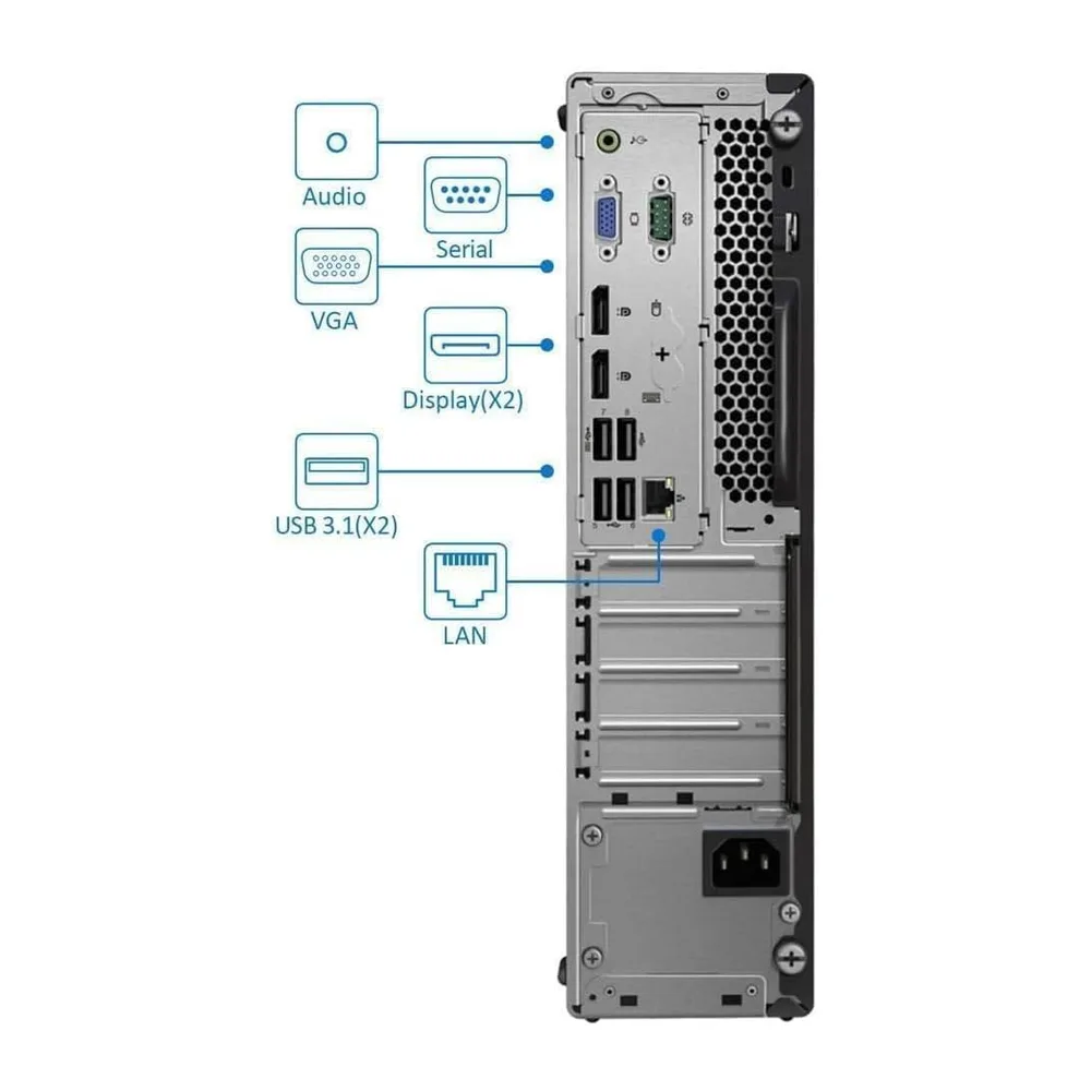 Lenovo ThinkCentre M720s SFF PC de escritorio — 6