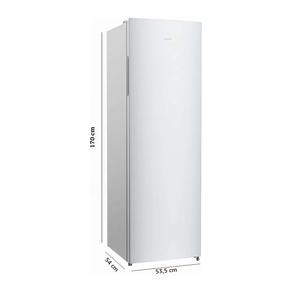 Cecotec Congelador Vertical Dual 206L Bolero CoolMarket UF 206 Dual Inox D [Clase de eficiencia energética D] — 2