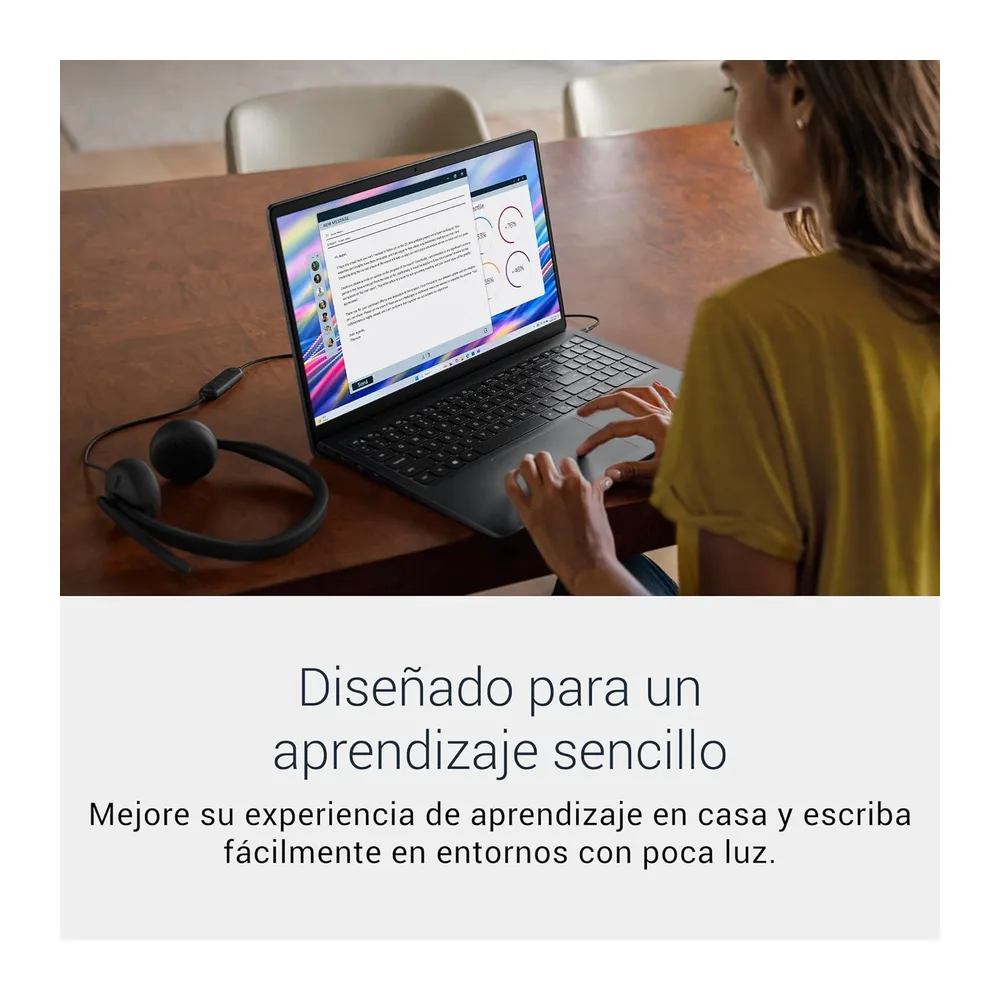Portátil DELL 15 - Intel Core i5-1334U, 8GB RAM, 512GB SSD — 4