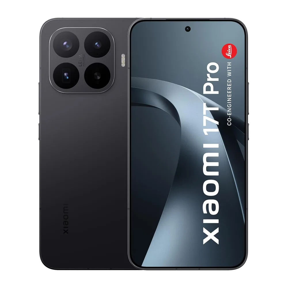 XIAOMI 17T Pro Smartphone 12+512GB, Black [Clase de eficiencia energética A]