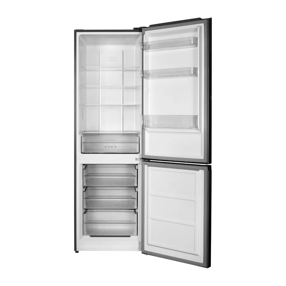 SAUBER, Frigorífico Combi Serie 5-FCD18526XH Tecnología TOTAL NOFROST, Luz LED, E, Puertas Reversibles, INOX, — 5