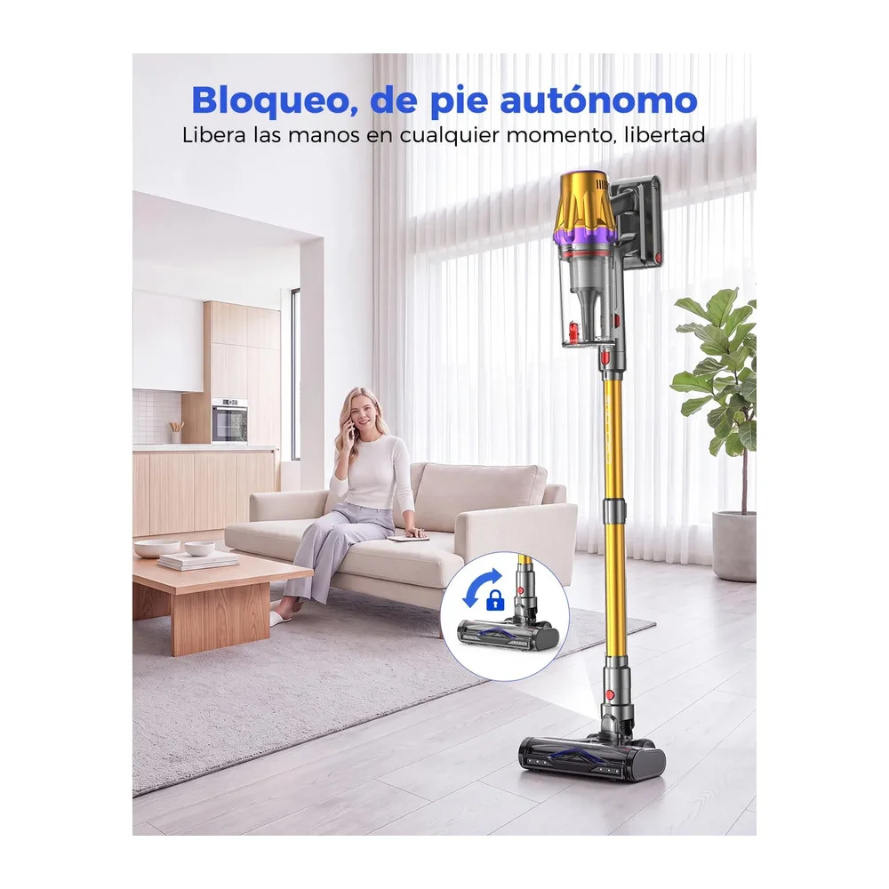 aonus Aspiradora sin Cable 60KPa/650W/80Min — 6