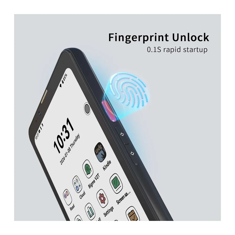 Bigme HiBreak Pro Color 6.13" ePaper E-Ink Smartphone con Desbloqueo de Huellas Dactilares — 4