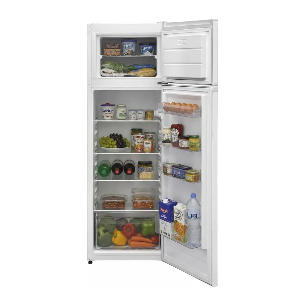 SAUBER, Frigorífico Dos Puertas SERIE 3-2P16026WH, Alto 164 x 55 cm, LUZ, Puertas Reversibles, Blanco, — 2