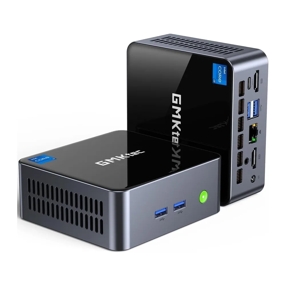 GMKtec Mini PC con Intel Core i7-1185G7 (hasta 4,8 GHz)