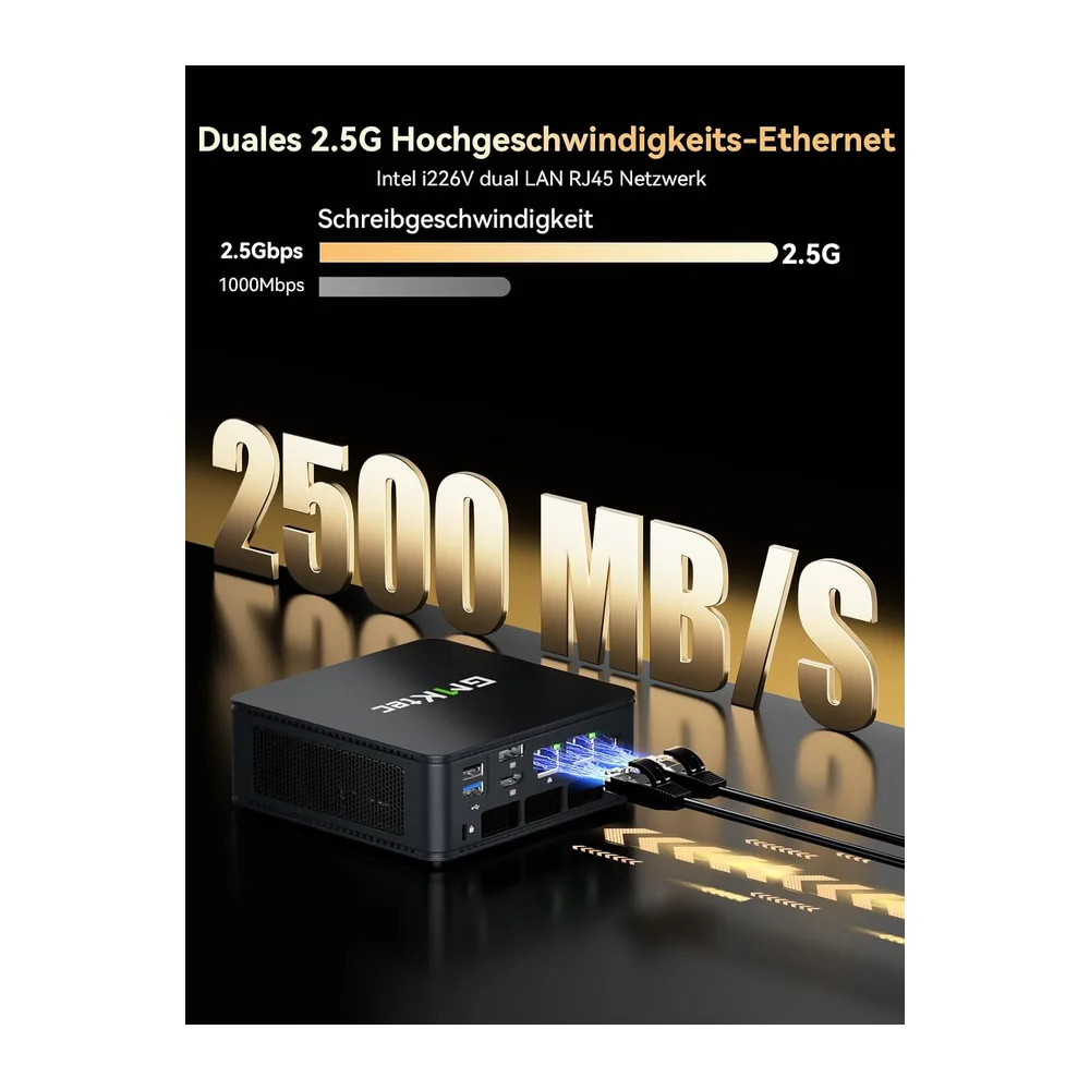 GMKtec M6 Ultra Mini PC Ryzen 5 7640HS (Actualizado Desde 6600H/6800U) — 6