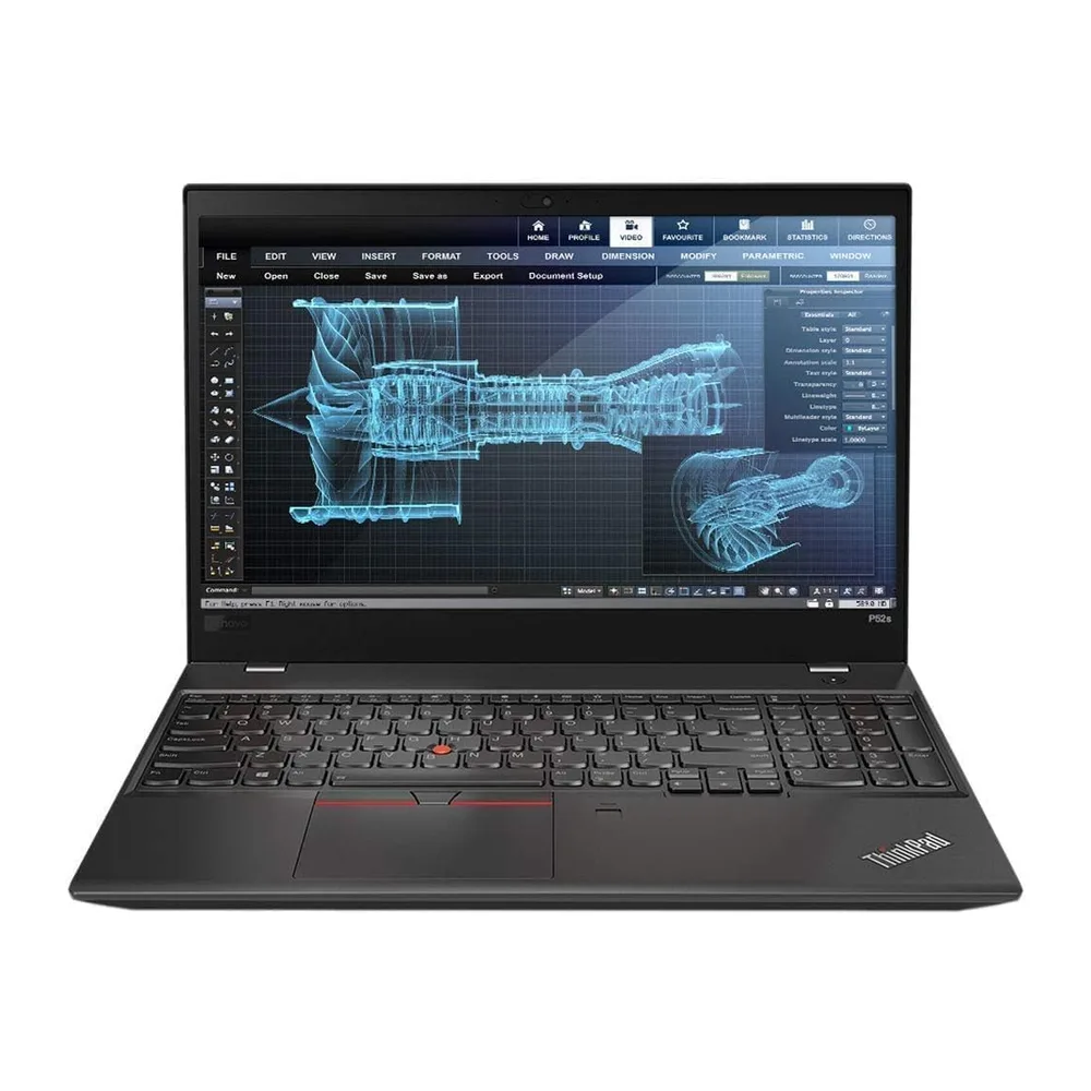 Lenovo ThinkPad P52s Mobile Workstation, NVIDIA Quadro P500, 15,6 pulgadas FHD (1920 x 1080), Intel Core