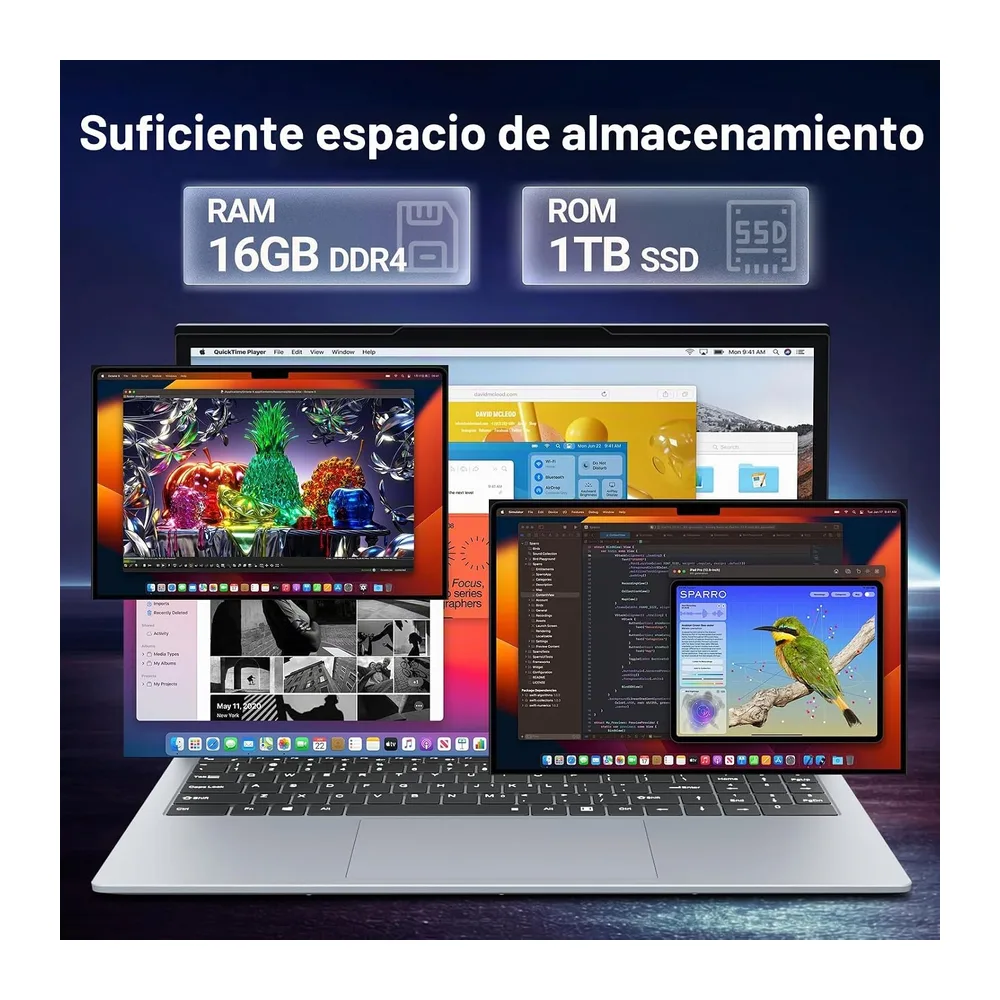 15,6 Pulgadas Ordenador Portátil Pantalla Táctil 2 en 1 — 4
