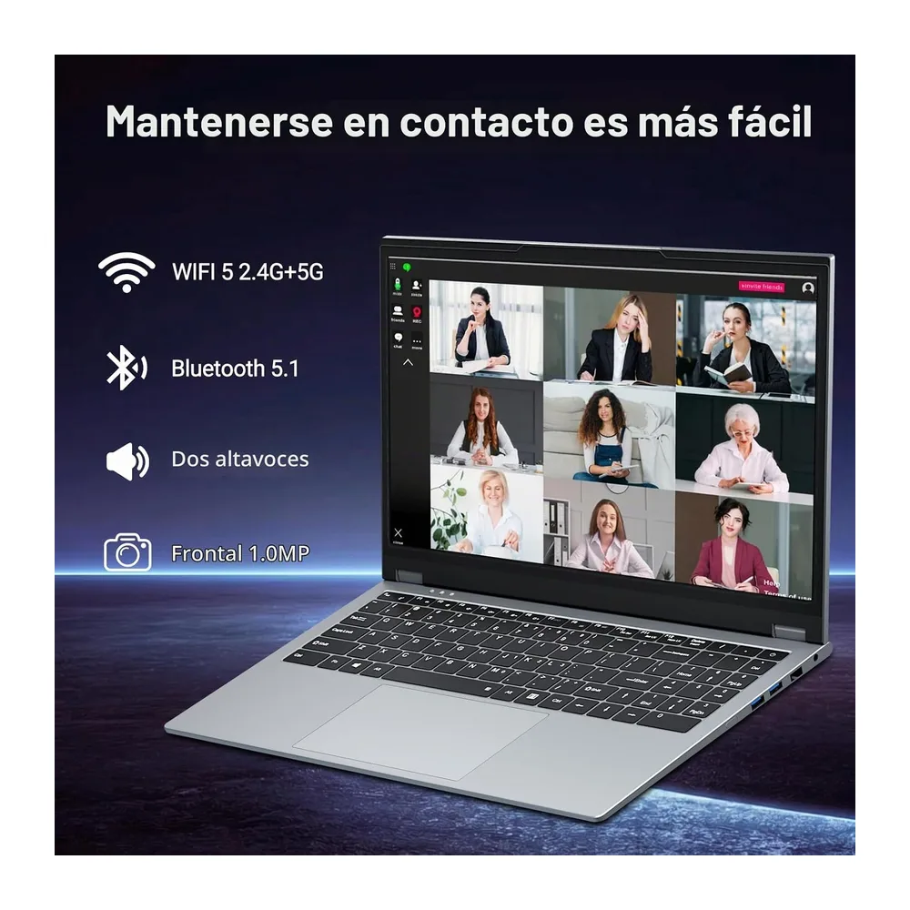 15,6 Pulgadas Ordenador Portátil Pantalla Táctil 2 en 1 — 6
