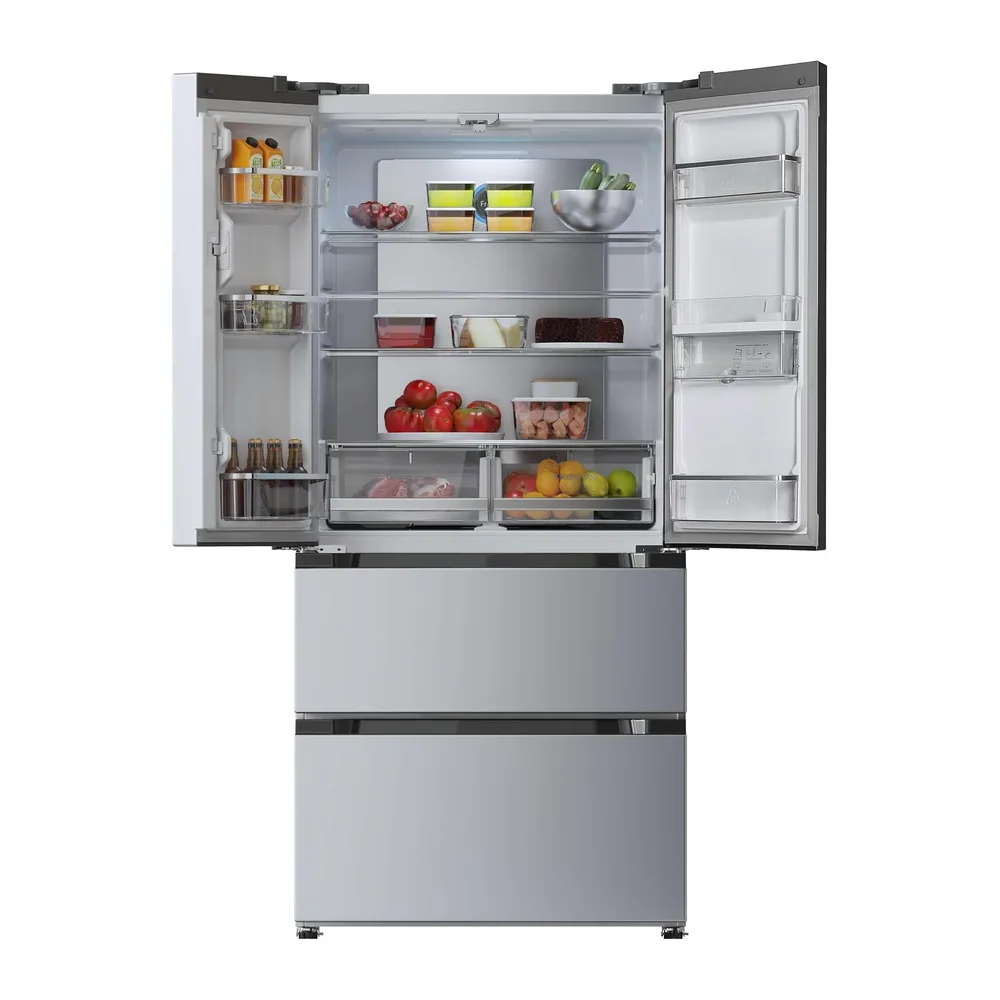 Cecotec Frigorífico 4 Puertas 506L Bolero CoolMarket FD 510 WD Inox Total E [Clase de eficiencia energética E] — 3