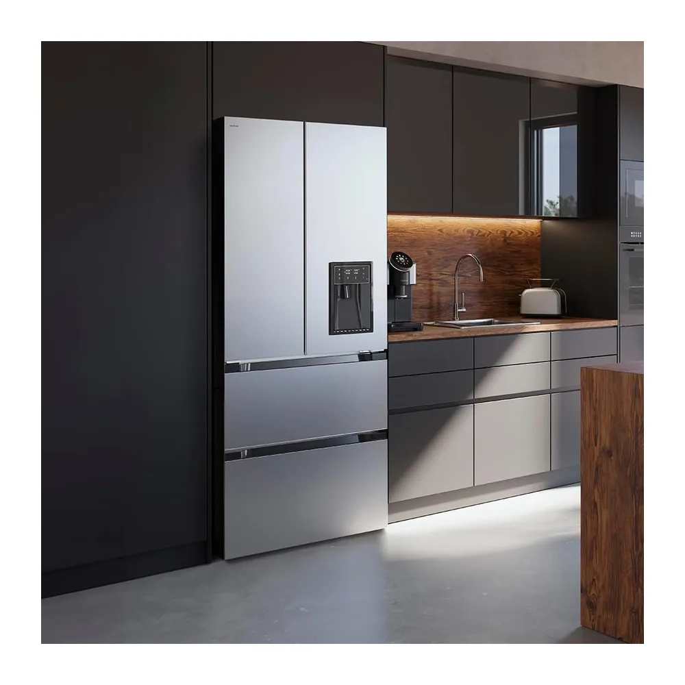 Cecotec Frigorífico 4 Puertas 506L Bolero CoolMarket FD 510 WD Inox Total E [Clase de eficiencia energética E] — 5