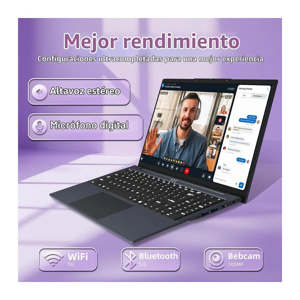 Ordenador Portátil 16 Pulgadas con Core i5 8210Y CPU — 4