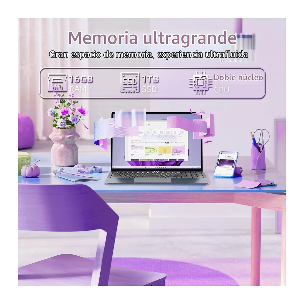 Ordenador Portátil 16 Pulgadas con Core i5 8210Y CPU — 6