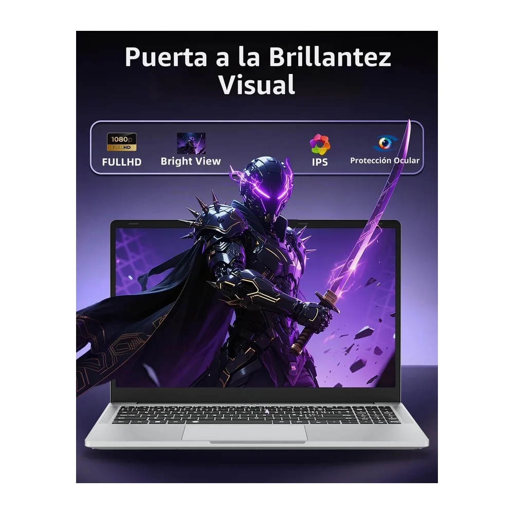 Ordenador Portátil 15,6 Pulgadas con Ryzen 5 7430U (4.3GHz) Procesador — 5