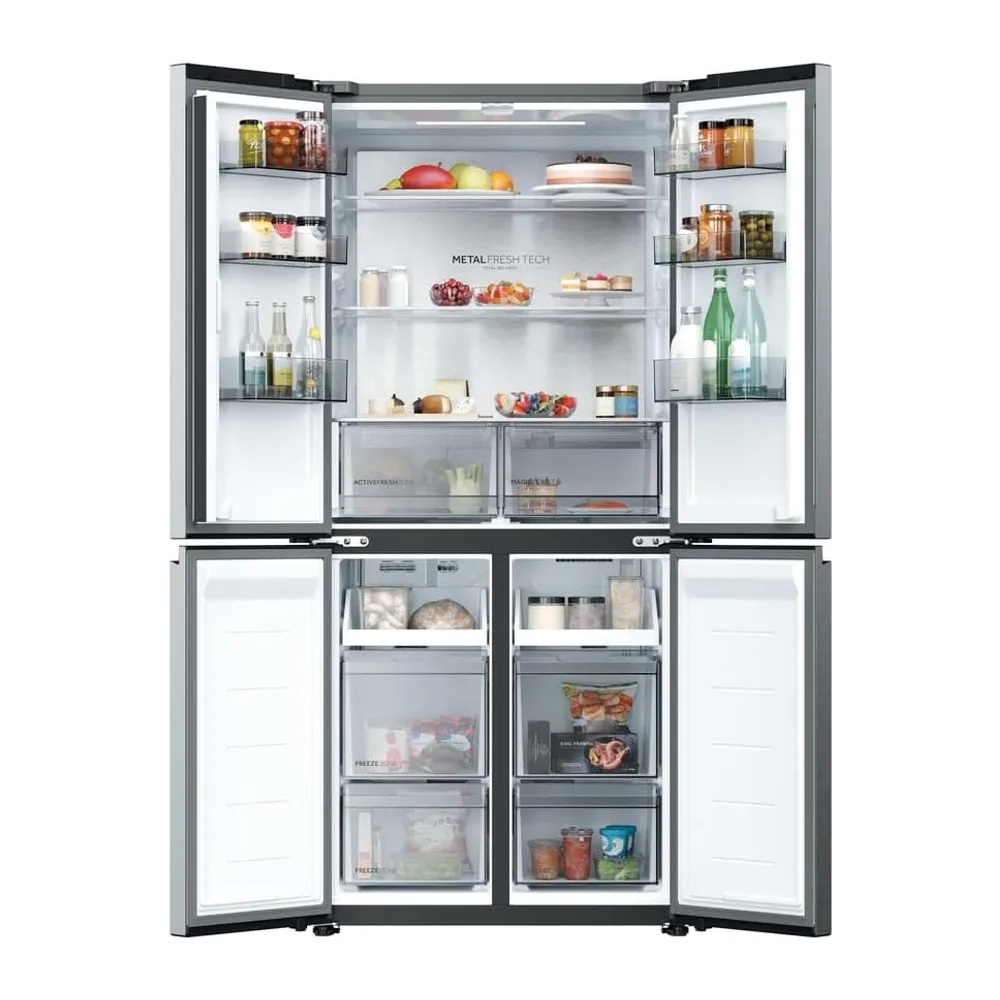Haier Frigorífico Americano 523 L Inox, Rise [HCR58S18DNMM] [Clase de eficiencia energética D] — 3