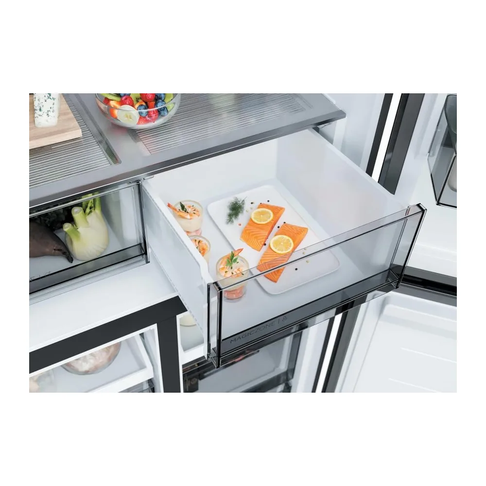 Haier Frigorífico Americano 523 L Inox, Rise [HCR58S18DNMM] [Clase de eficiencia energética D] — 4