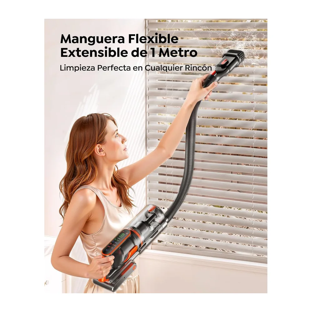 Fieety Aspiradora sin Cable 55KPa/650W/70Min(ECO) — 6