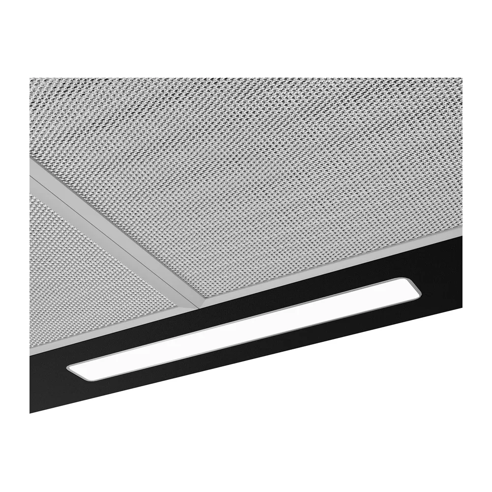 CIARRA CBCB6201 Campana Extractora 60cm 404m³/h Clase A++ - Negro | Evacuación o Reciclaje - Filtros de Carbón CBCF002X2 INCLUIDOS - 3 Velocidades - Iluminación LED, Solo 60 dB - Campana de Pared. [Clase energética A++]